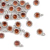 SHEGRACE Brass Pave Cubic Zirconia Charms XGRQ5K528-832P-C-1