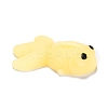 Gold Fish Shape Stress Toy AJEW-H125-17-3