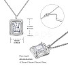SHEGRACE Rhodium Plated 925 Sterling Silver Pendant Necklaces for Women JN963A-5