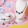 Craftdady Alloy Enamel Slider Charms and Large Hole Beads ENAM-CD0001-07-15