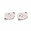 Non-Tarnish 201 Stainless Steel Link Connectors X-STAS-S110-088P-2