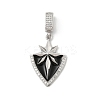 Brass Micro Pave Cubic Zirconia Pendants KK-U047-06P-1