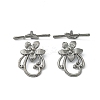 Tibetan Style Alloy Toggle Clasps LS-X-K095R052-3