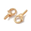 SHEGRACE Brass Spring Ring Clasps XGRQ58597-785G-2