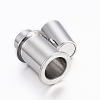Smooth 304 Stainless Steel Magnetic Clasps STAS-H402-37P-5mm-2
