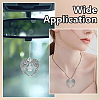 5Pcs 5 Styles Alloy Pendants PALLOY-GO00049-5