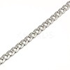 304 Stainless Steel Curb Chain/Twisted Chain Necklaces STAS-A028-N123P-2