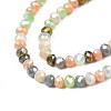 Opaque Glass Beads Strands X-GLAA-T006-07-A03-2
