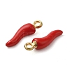 Alloy Enamel Pendants X-ENAM-Q507-14G-2
