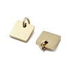 Geometric Figure Style 304 Stainless Steel Stamping Blank Tag Charms STAS-D302-03C-2