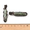 Natural Green Aventurine Pendants G-K338-28R-05-3