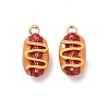 Alloy Enamel Pendants PALLOY-R155-01G-07-1