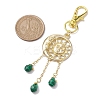 Alloy Moon & Sun Pendant Decorations HJEW-JM02002-3