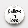 Tibetan Style Alloy Pendants TIBEP-Q078-17AS-NR-4