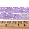 Transparent Crackle Glass Beads Strands X-GLAA-NH0001-04F-4