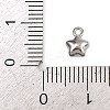 304 Stainless Steel Charms STAS-C140-01H-P-3