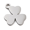 Anti-Tarnish 304 Stainless Steel Charms STAS-M076-10P-1