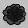 Organza Embroidery Sew on Appliques PATC-WH0008-61I-1