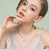60Pcs 4 Colors Tibetan Style Zinc Alloy Pendants TIBEP-DC0001-14-6