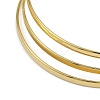 7Pcs Flat Vacuum Plating PVD Vacuum Plating 201 Stainless Steel Bangles Sets for Women BJEW-F476-07G-02-2