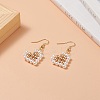 Natural Pearl Dangle Earrings EJEW-JE05210-02-3