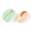 Natural Cowrie Shell Beads X-SHEL-S274-04H-3