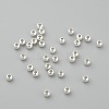 Rack Plating Brass Round Spacer Beads KK-I601-3mm-S-RS-2