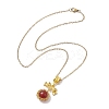 304 Stainless Steel Necklaces NJEW-MZ00026-03-4