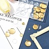 DIY Blank Dome 304 Stainless Steel Pendant Making Kits DIY-FS0008-36-10