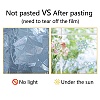 Waterproof PVC Colored Laser Stained Window Film Static Stickers DIY-WH0314-112-8