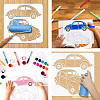 PET Hollow Out Drawing Painting Stencils DIY-WH0405-0022-3