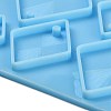 Rhombus Shape Holographic Pendant DIY Silicone Mold LS-DIY-K063-10-4