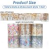 6 Rolls 6 Colors Tape Lights Theme Plastic Adhesive Tapes DIY-CP0011-86-2