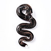 Handmade Gold Sand Lampwork Big Pendants LAMP-T023-11A-1