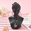Stereoscopic Plastic Jewelry Necklace Display Busts NDIS-N003-01-6