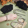 8Pcs CCB Plastic Round Bead Bracelets BJEW-PH01940-3