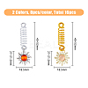 16Pcs DIY Hair Accessories Set PALLOY-PH01472-2