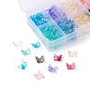 300Pcs Transparent Spray Painted Glass Charms GLAA-LS0001-02-2
