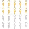 20Pcs 2 Colors Brass Charms KK-HY0001-25-1