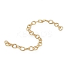 3.28 Feet Brass Textured Cable Chains X-CHC-K010-02G-2