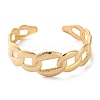 304 Stainless Steel Cuff Bangles for Women BJEW-K263-05G-15-2