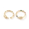 Brass Micro Pave Cubic Zirconia Screw Carabiner Lock Charms ZIRC-L093-62G-2