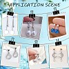 150Pcs 202 Stainless Steel Ball Stud Earring Findings STAS-SP0001-52B-P-5