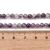 Natural Chevron Amethyst Beads Strands G-K256-51-4mm-5
