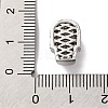 Skull Shape Rack Plating Brass with Cubic Zirconia Beads KK-S406-15P-3