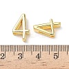 Brass Slide Charms KK-L253-15G-04-3