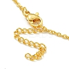 Ion Plating(IP) 304 Stainless Steel Cable Chain Necklaces NJEW-H040-05G-3