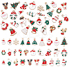 60Pcs Alloy Enamel Pendants ENAM-UN0001-32-1
