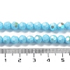 Opaque Glass Beads Strands EGLA-A035-P6mm-L08-4