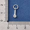 925 Streling Silver Pave Clear Cubic Zirconia Flat Round Charms LS-STER-I022-03S-4